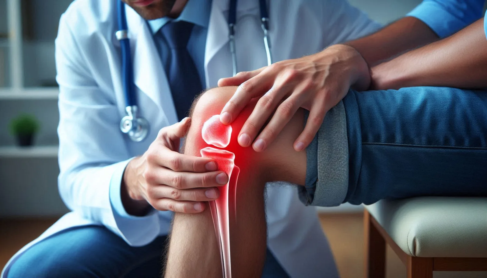 Rheumcare clinician speaking with a patient